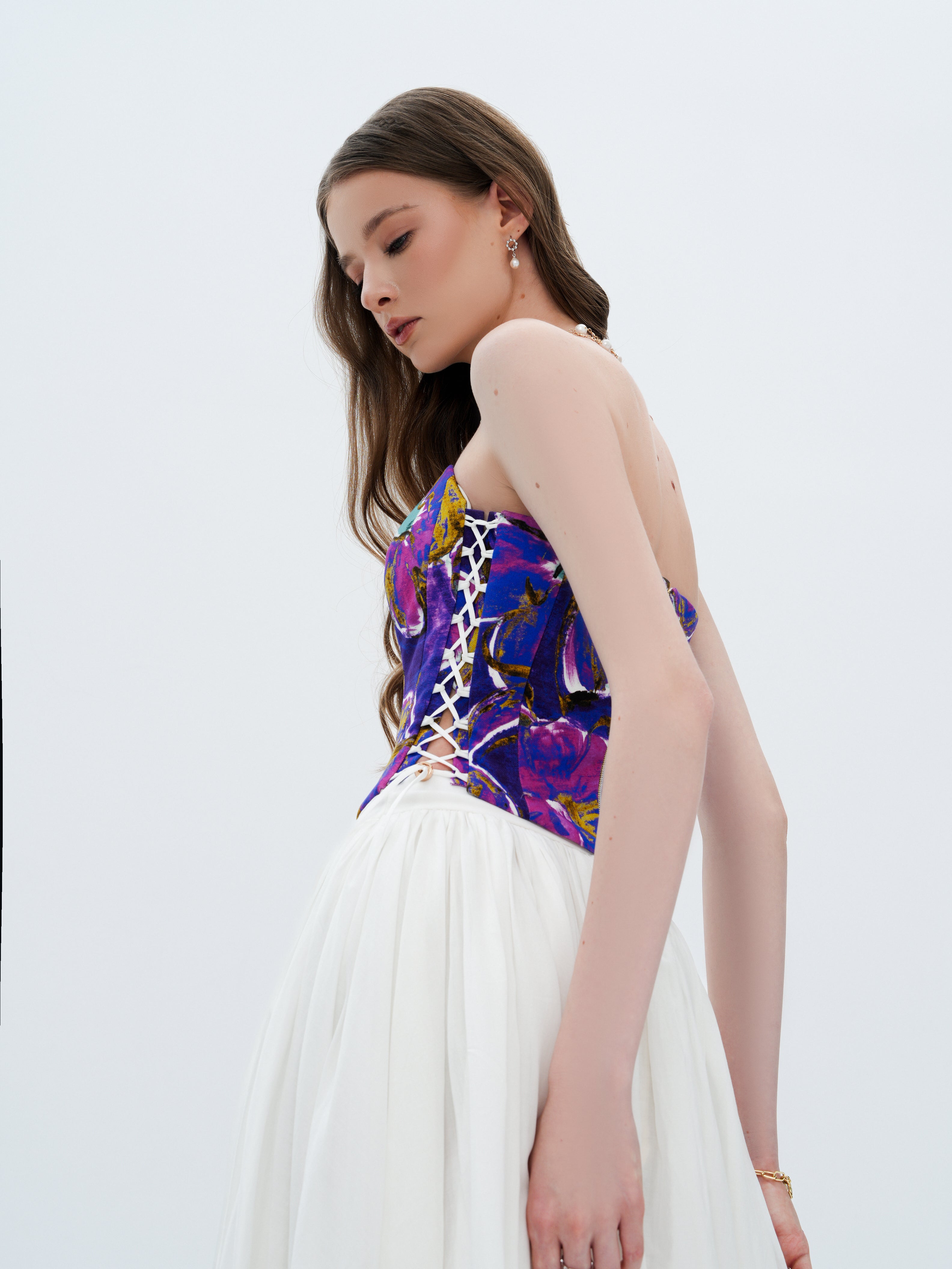 SUNSET IN BLOOM ELSAVA CORSET