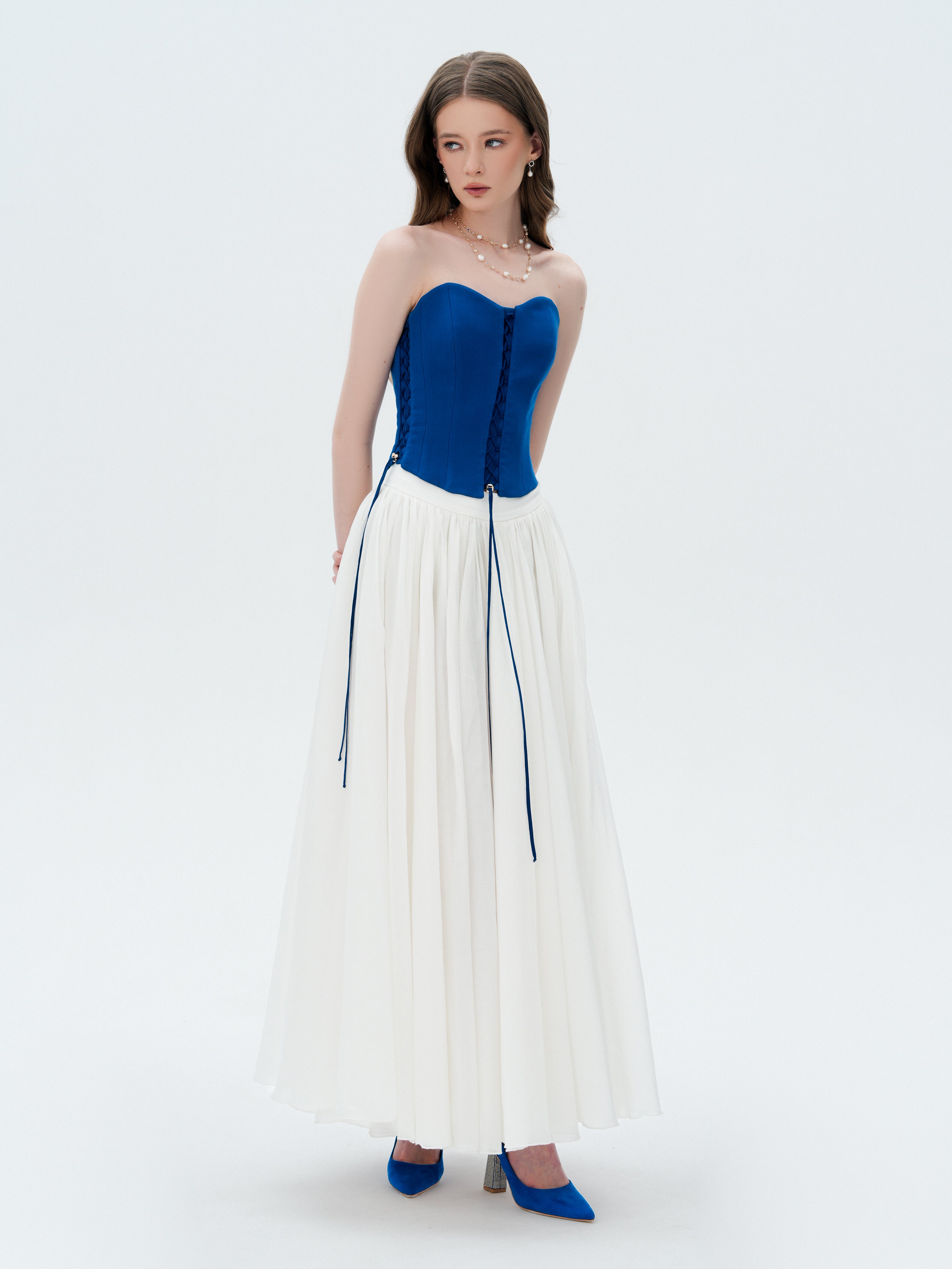 BLUE CORSET