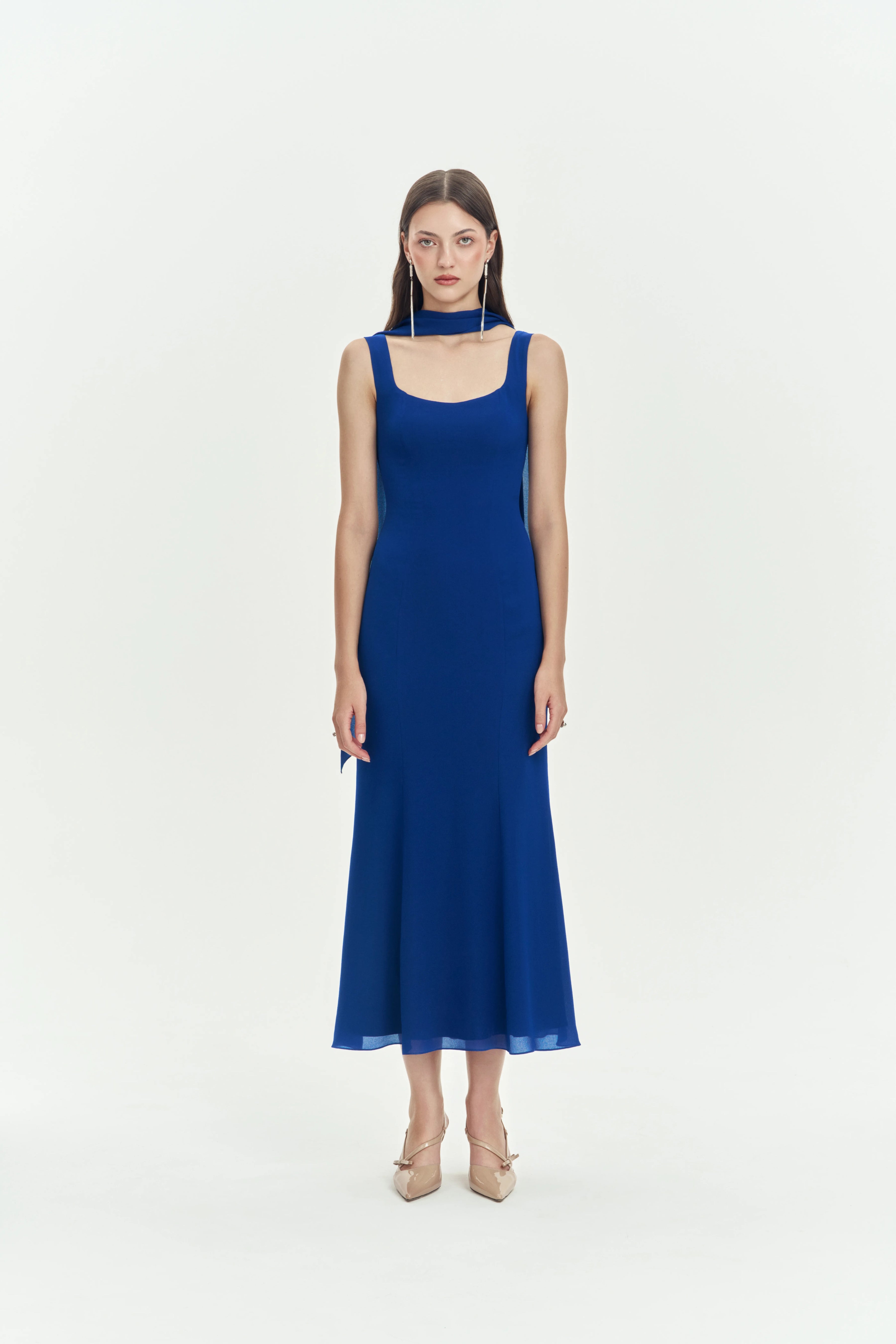 Blue Long Dress