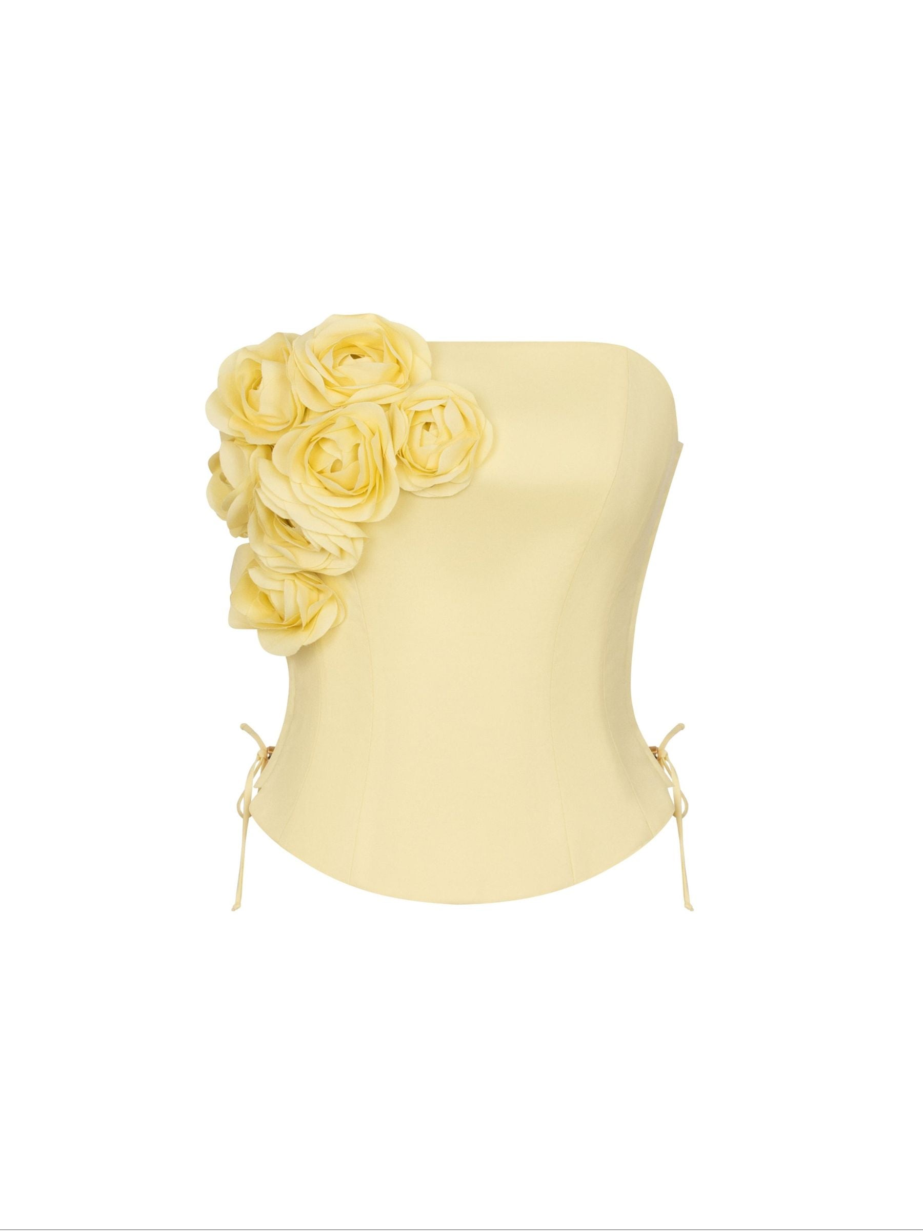 Corset With Flowers