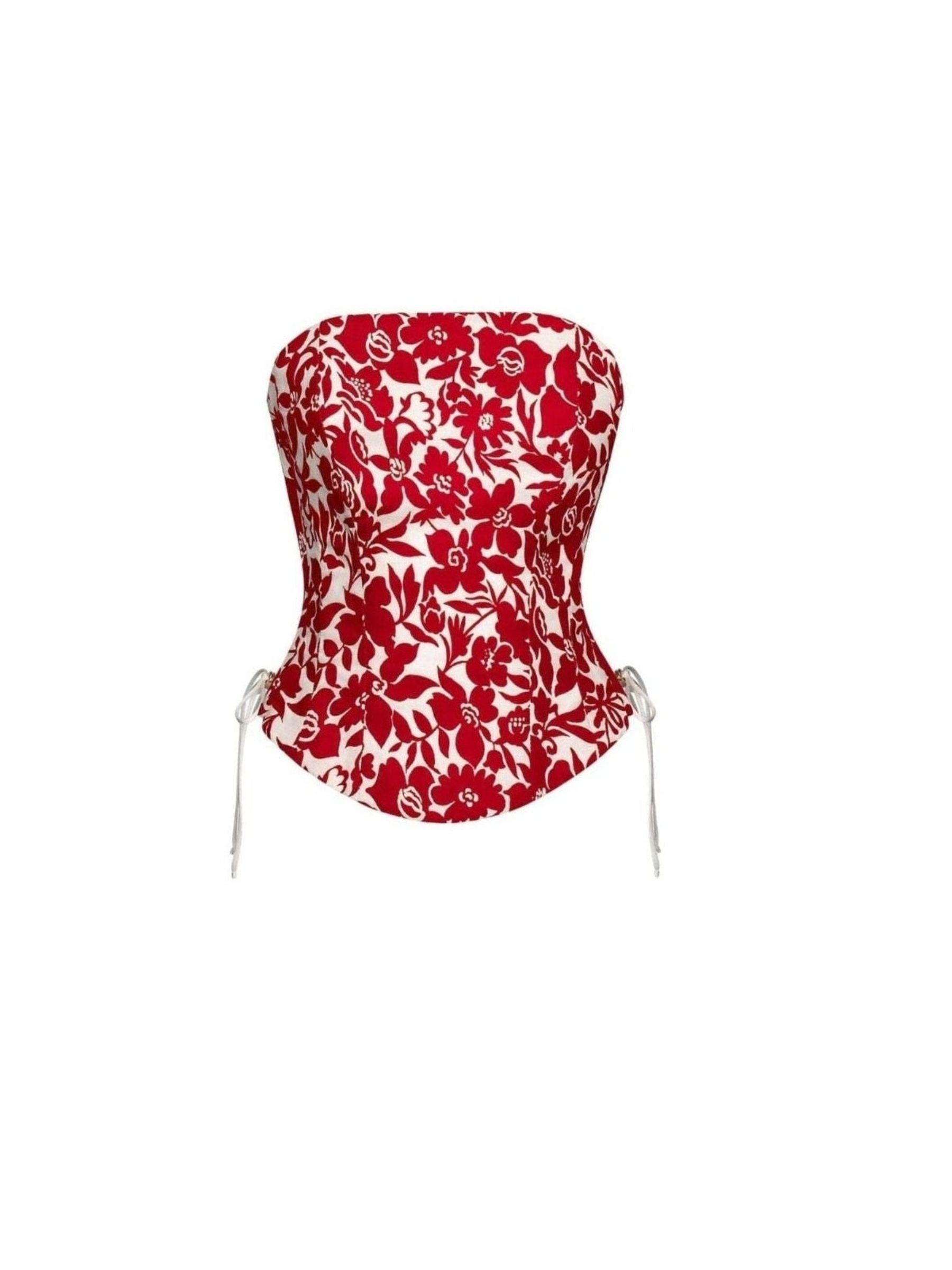 Velvet Flame Corset