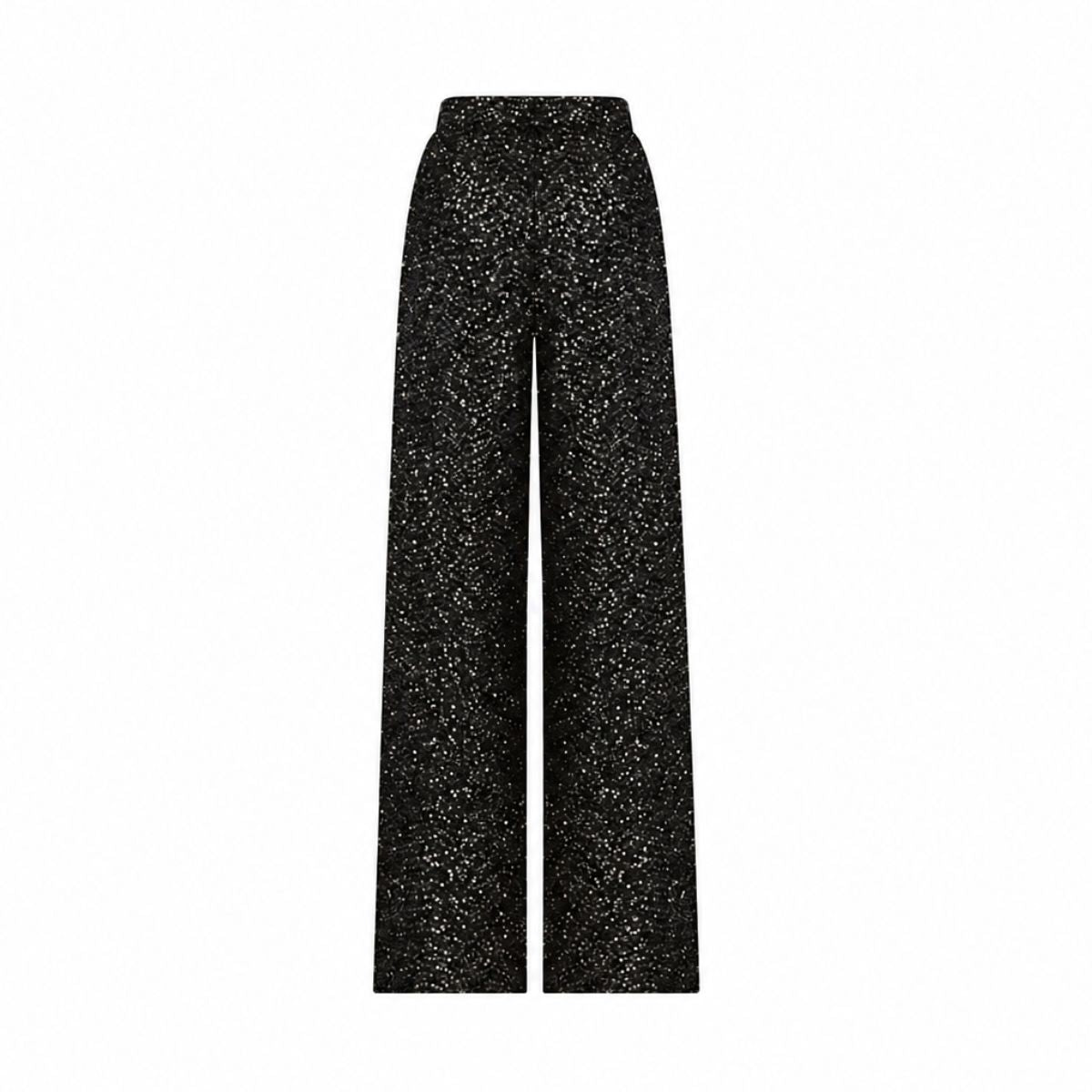 Nox Black Sequin Trouser
