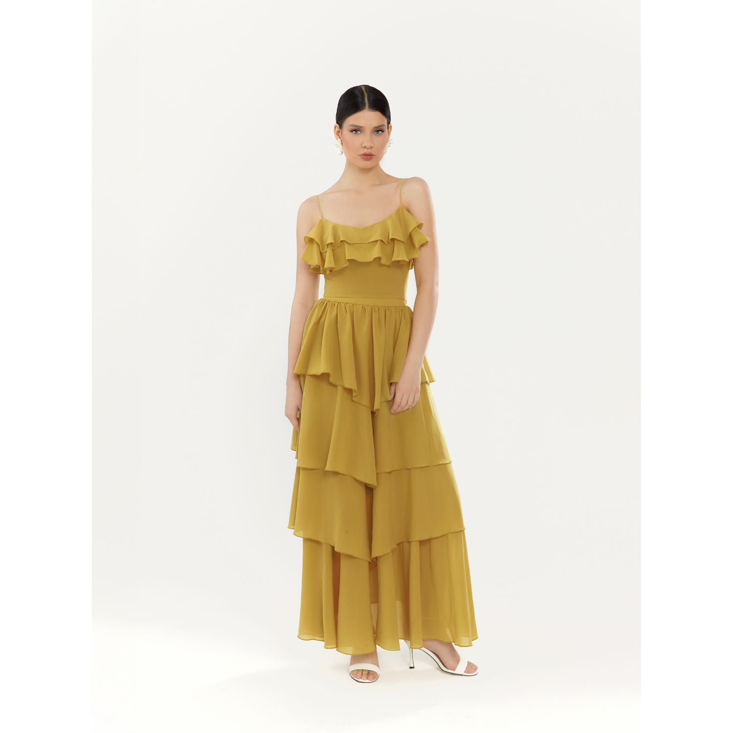 Юбка с оборками