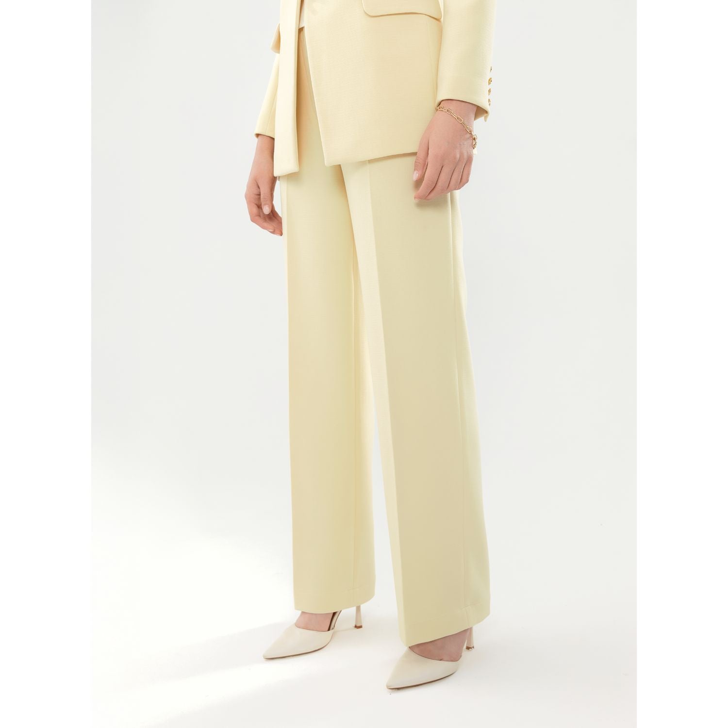 Milky Yellow Trouser
