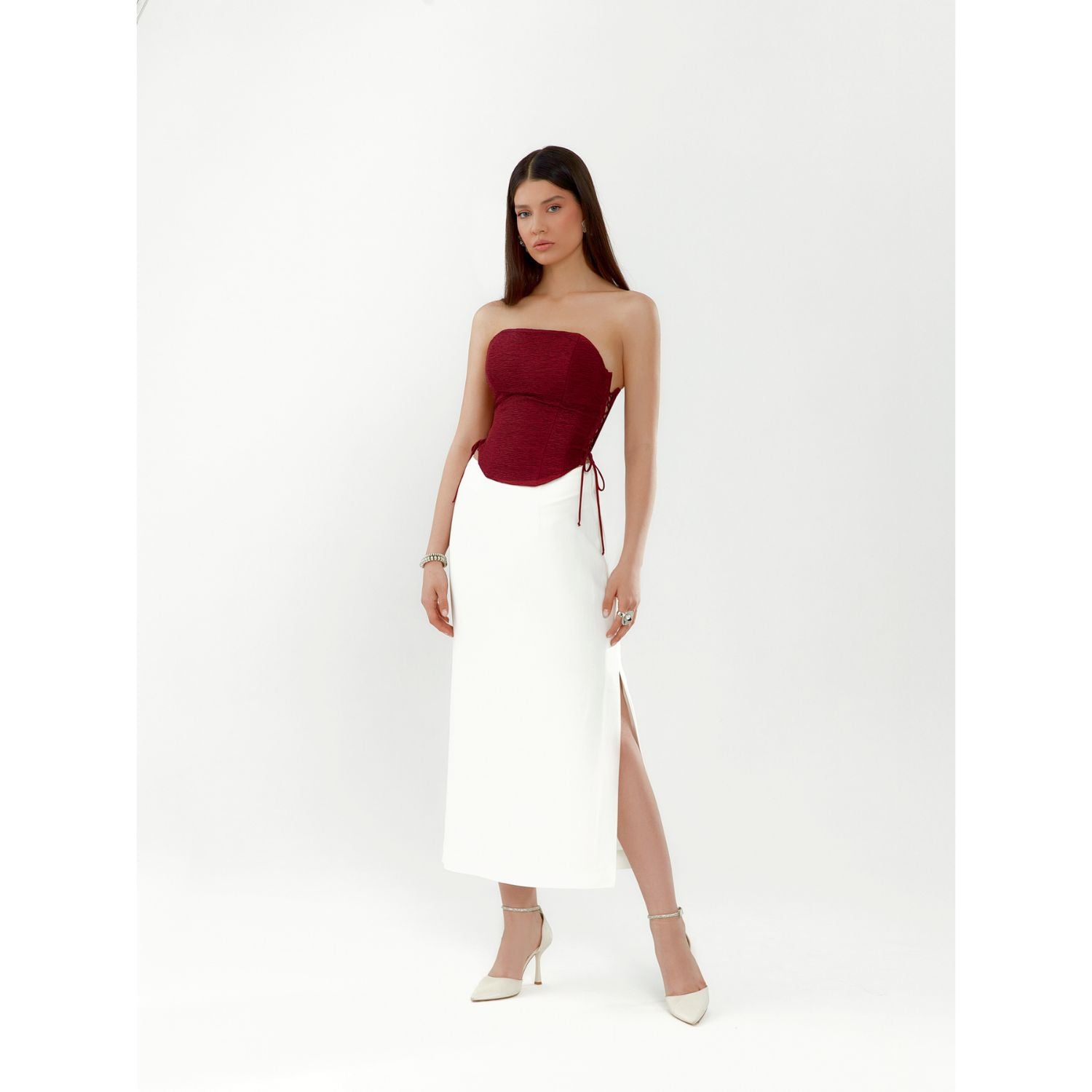 Корсет «Рубиновое пламя»