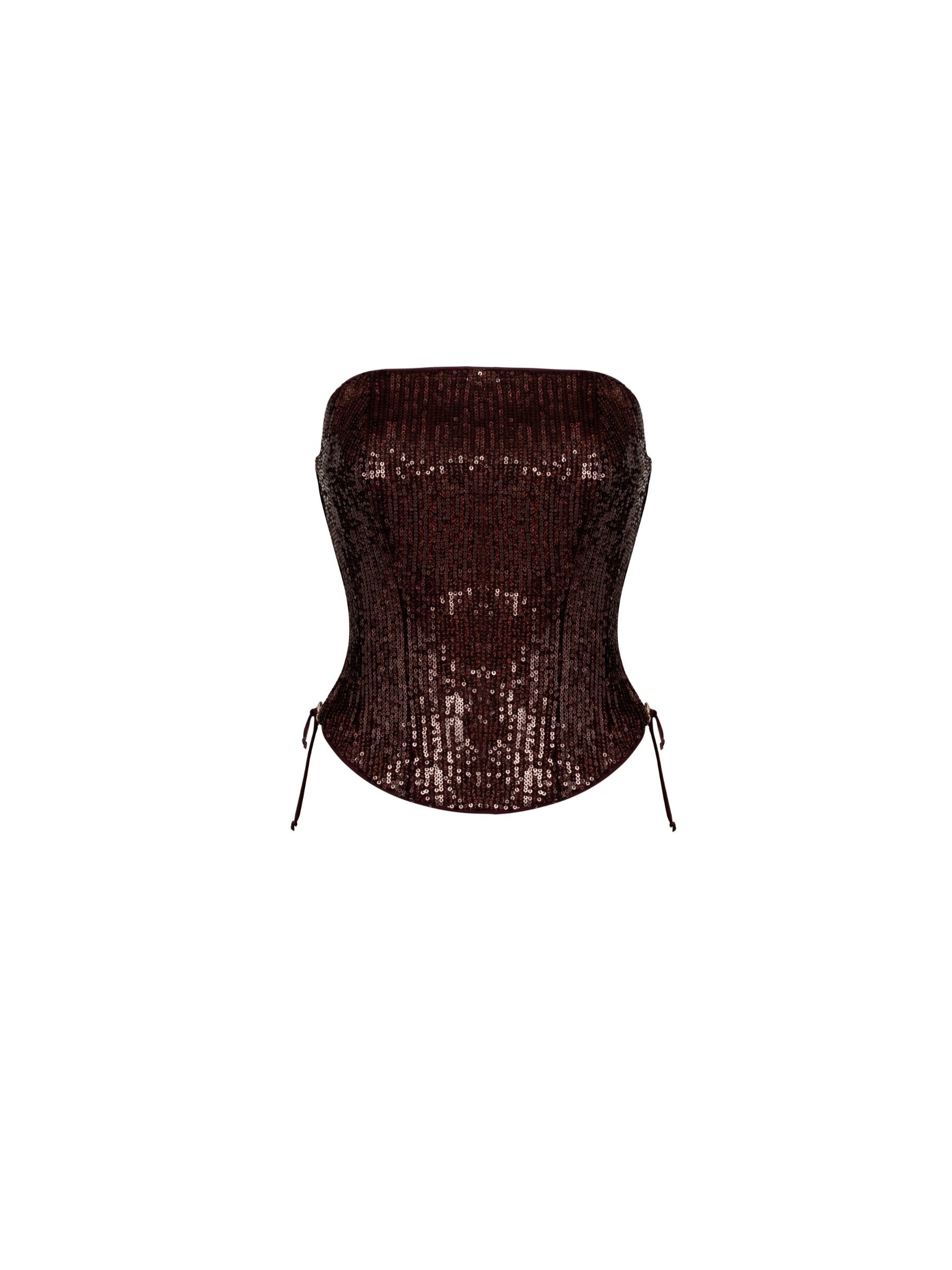 Burgundy Corset
