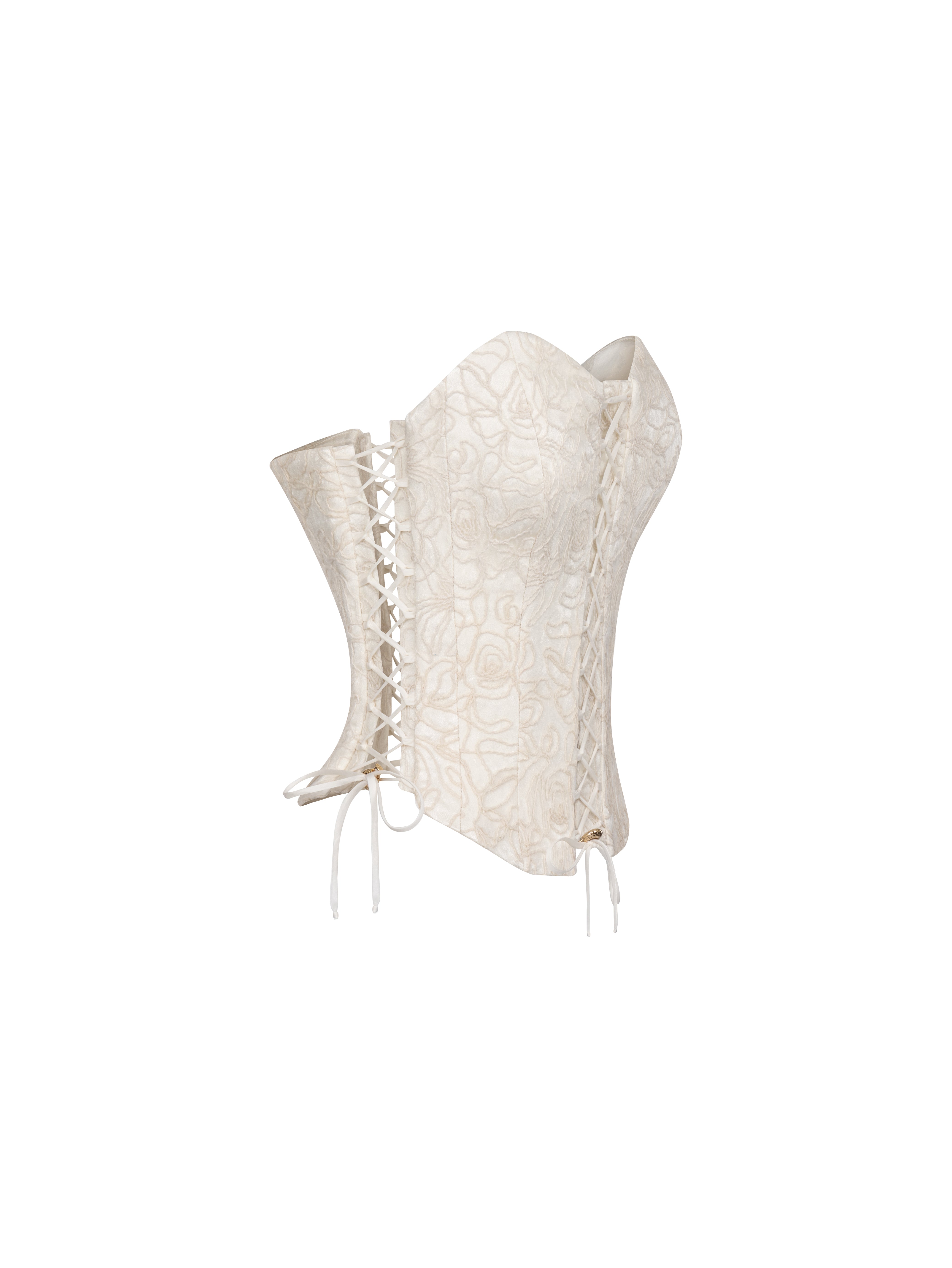 ELSAVA IVORY BLOOM CORSET