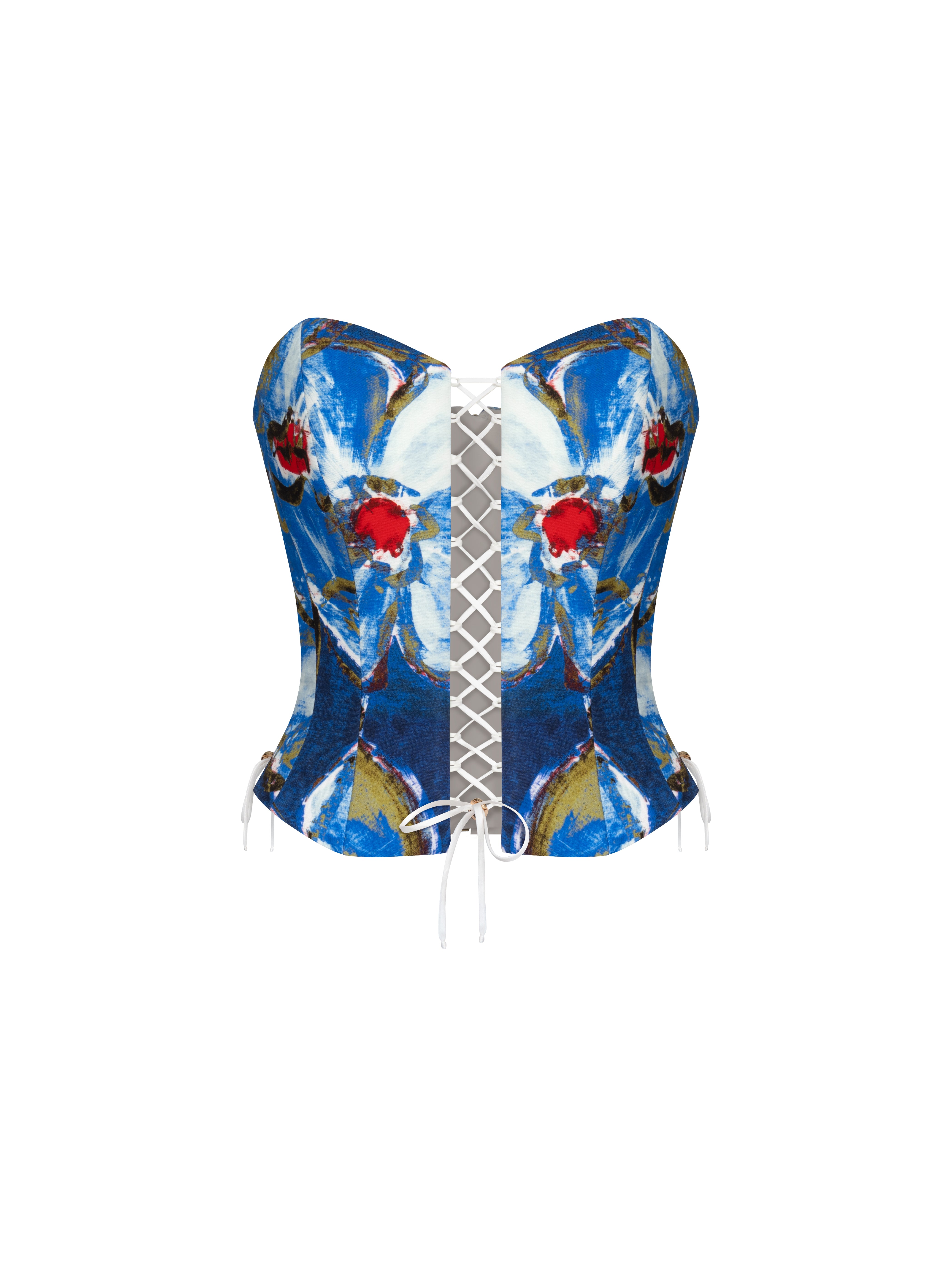 BLUE OF SILENCE ELSAVA  CORSET