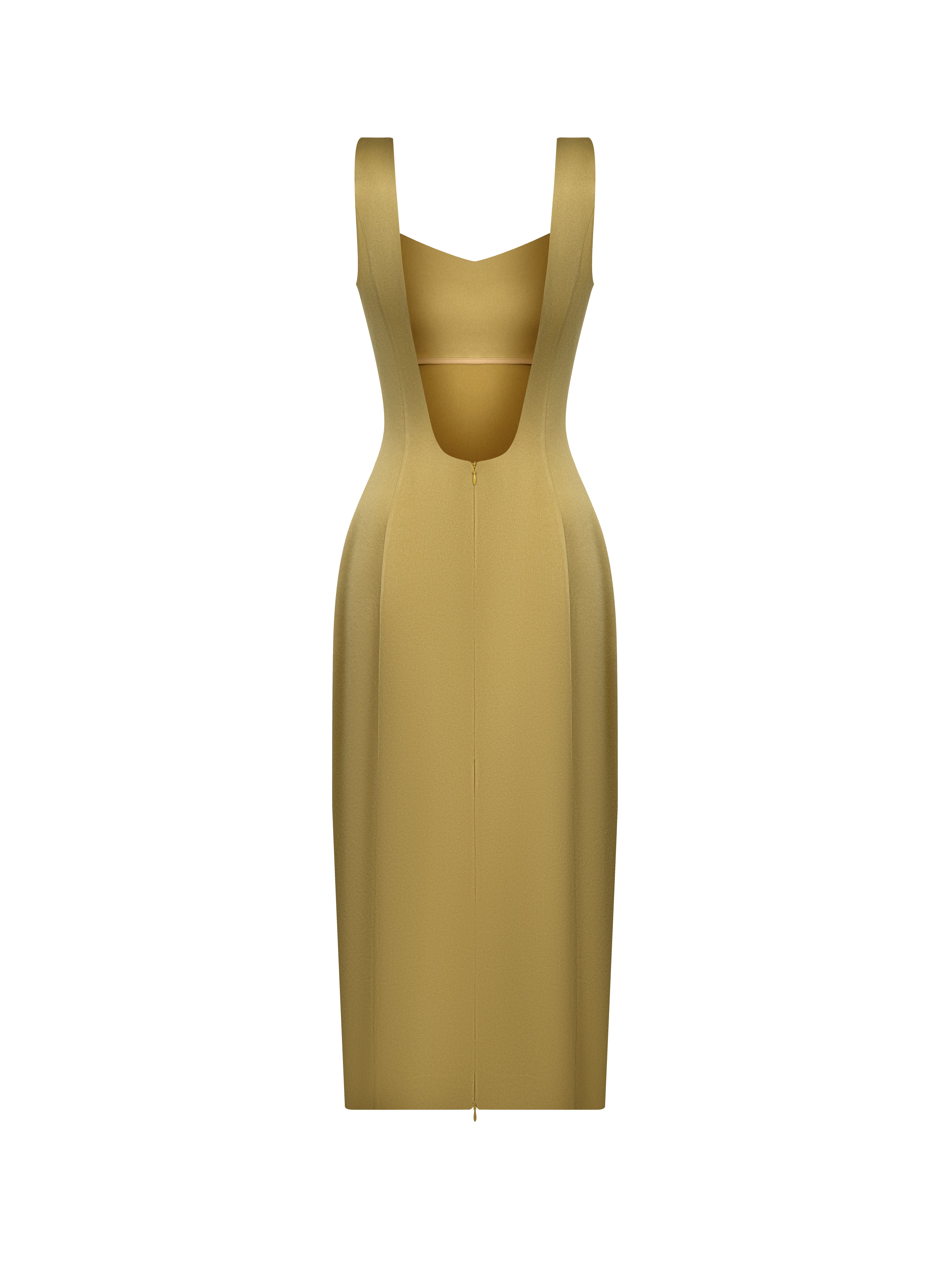 AMBER SILENCE GOWN DRESS