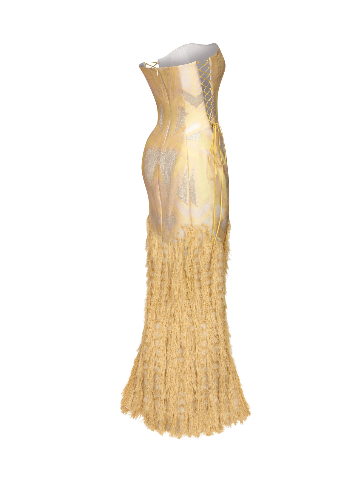 Poise Dress - Milky Yellow