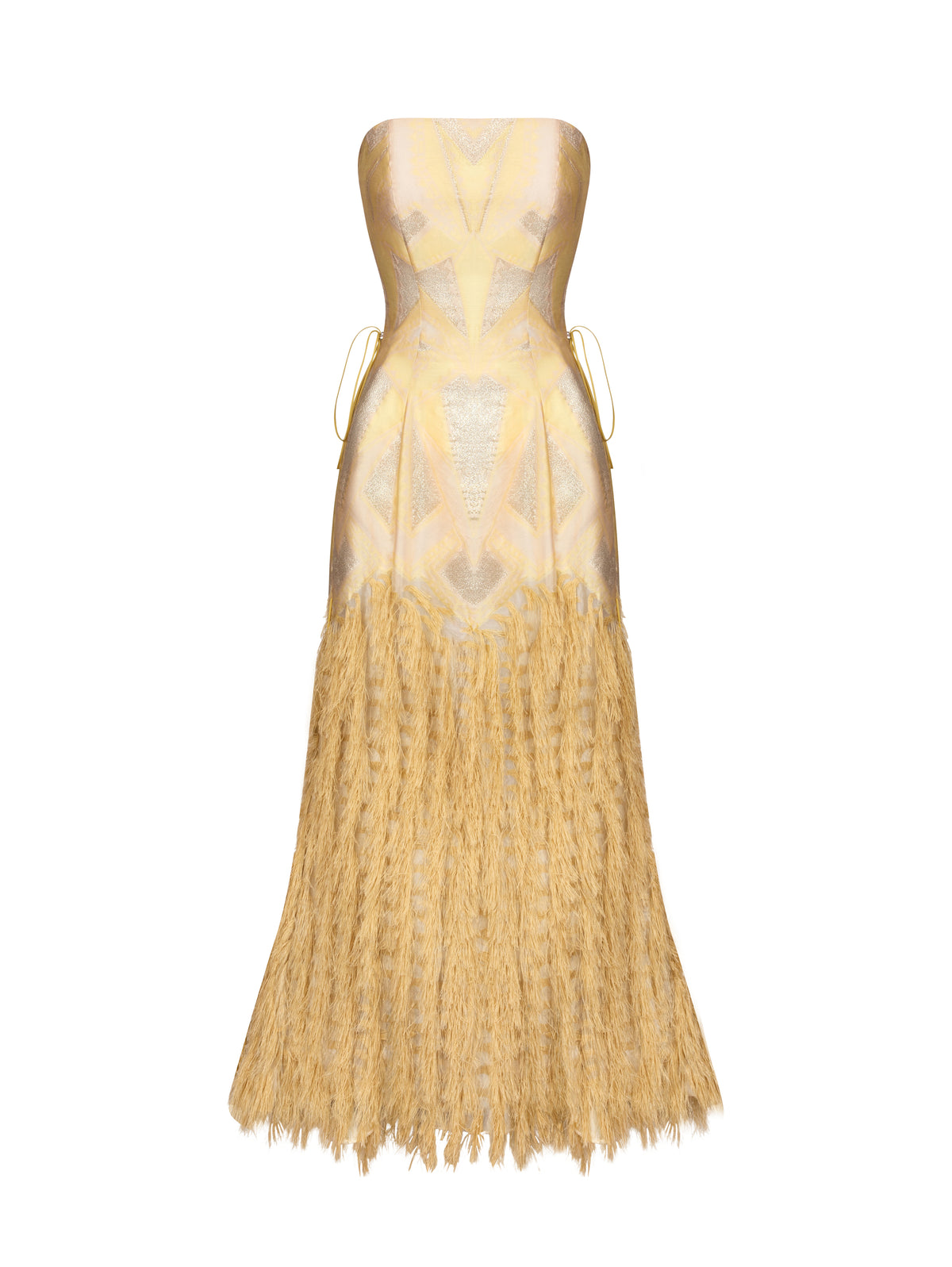 Poise Dress - Milky Yellow