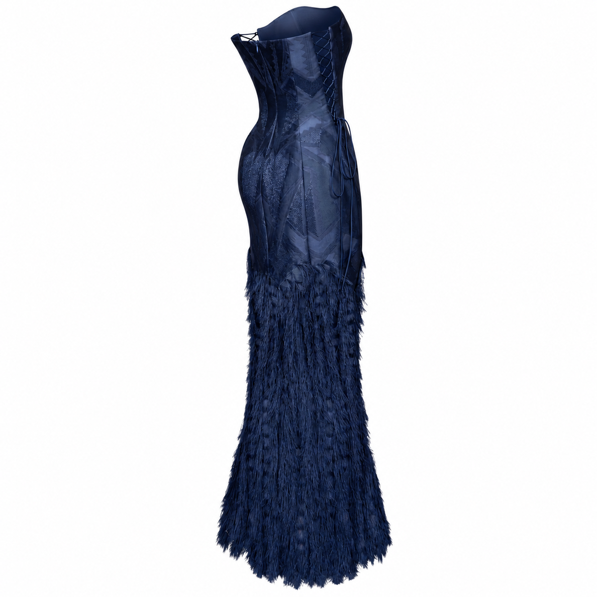 Poise Dress - Dark Blue