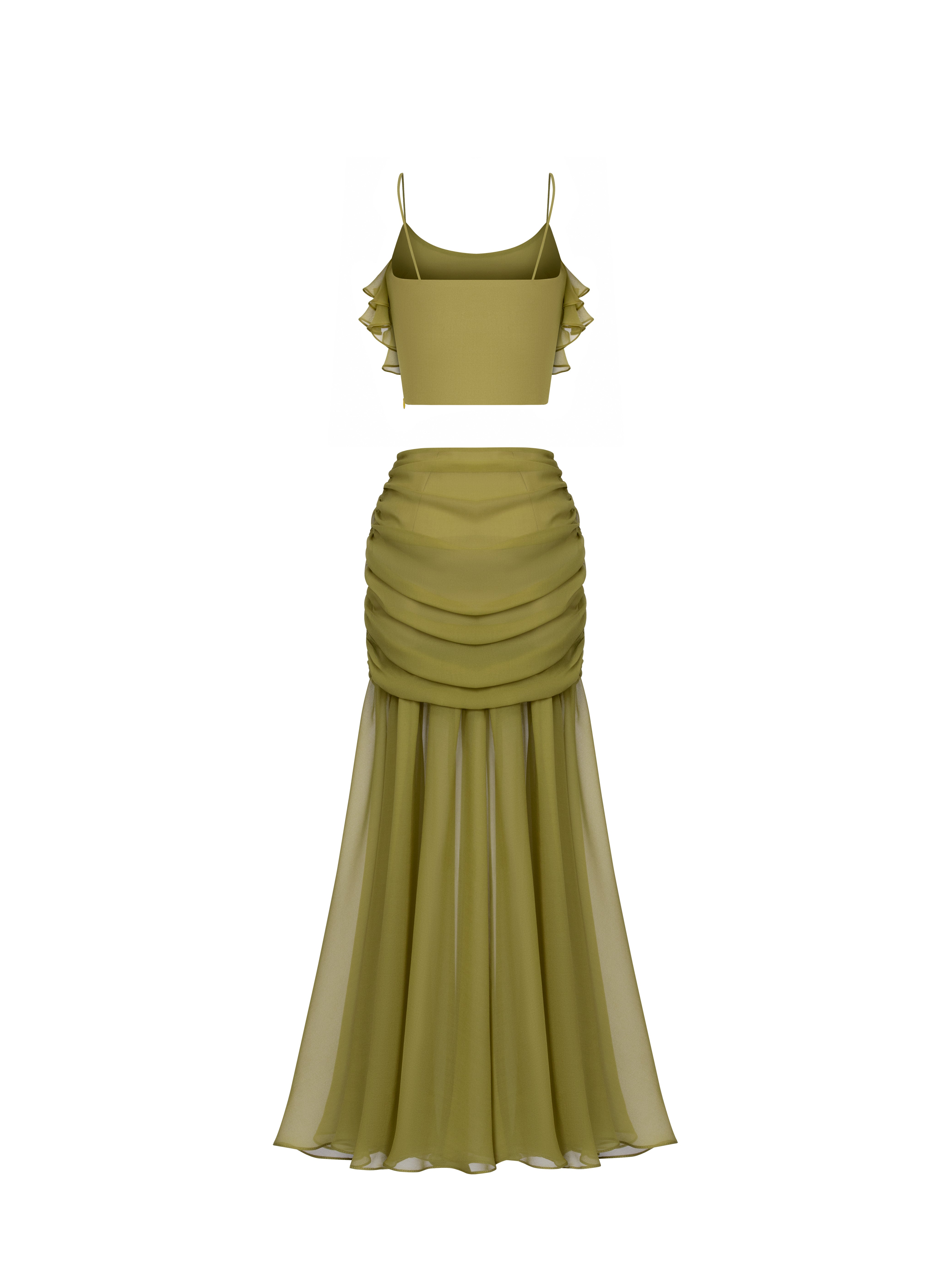 Rushed Bloom Grace Top and Skirt