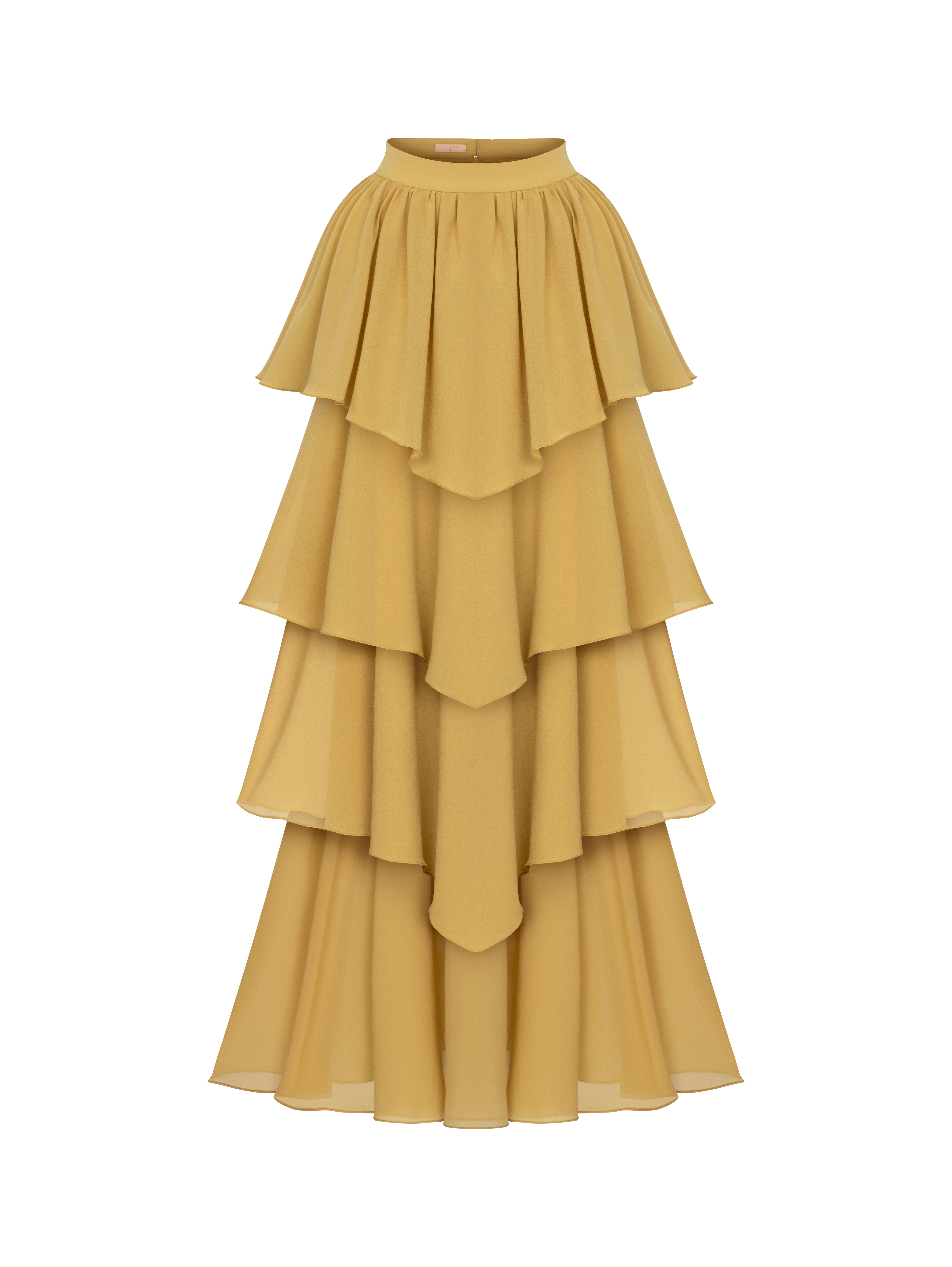 Юбка с оборками