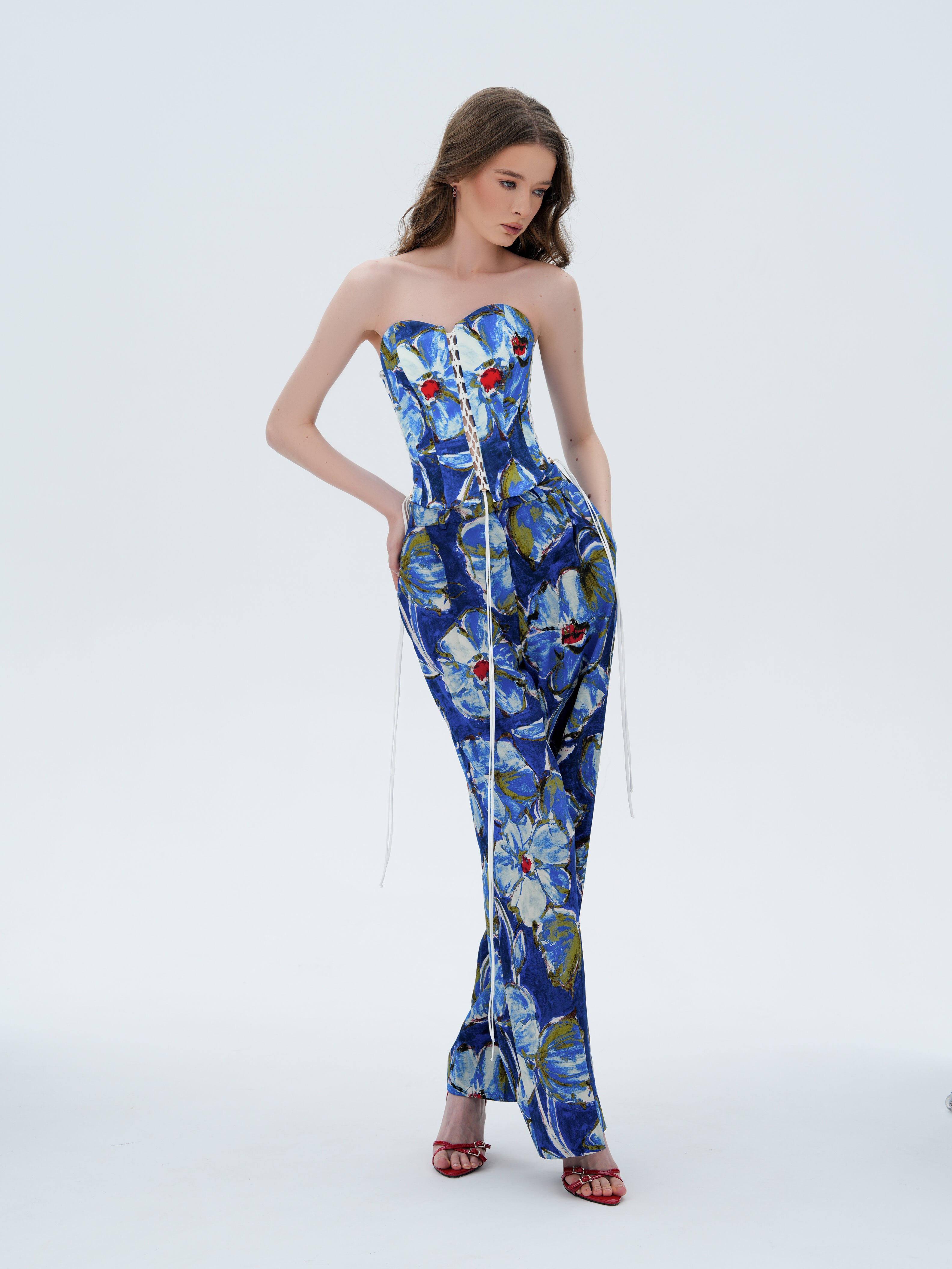 BLUE OF SILENCE ELSAVA  CORSET