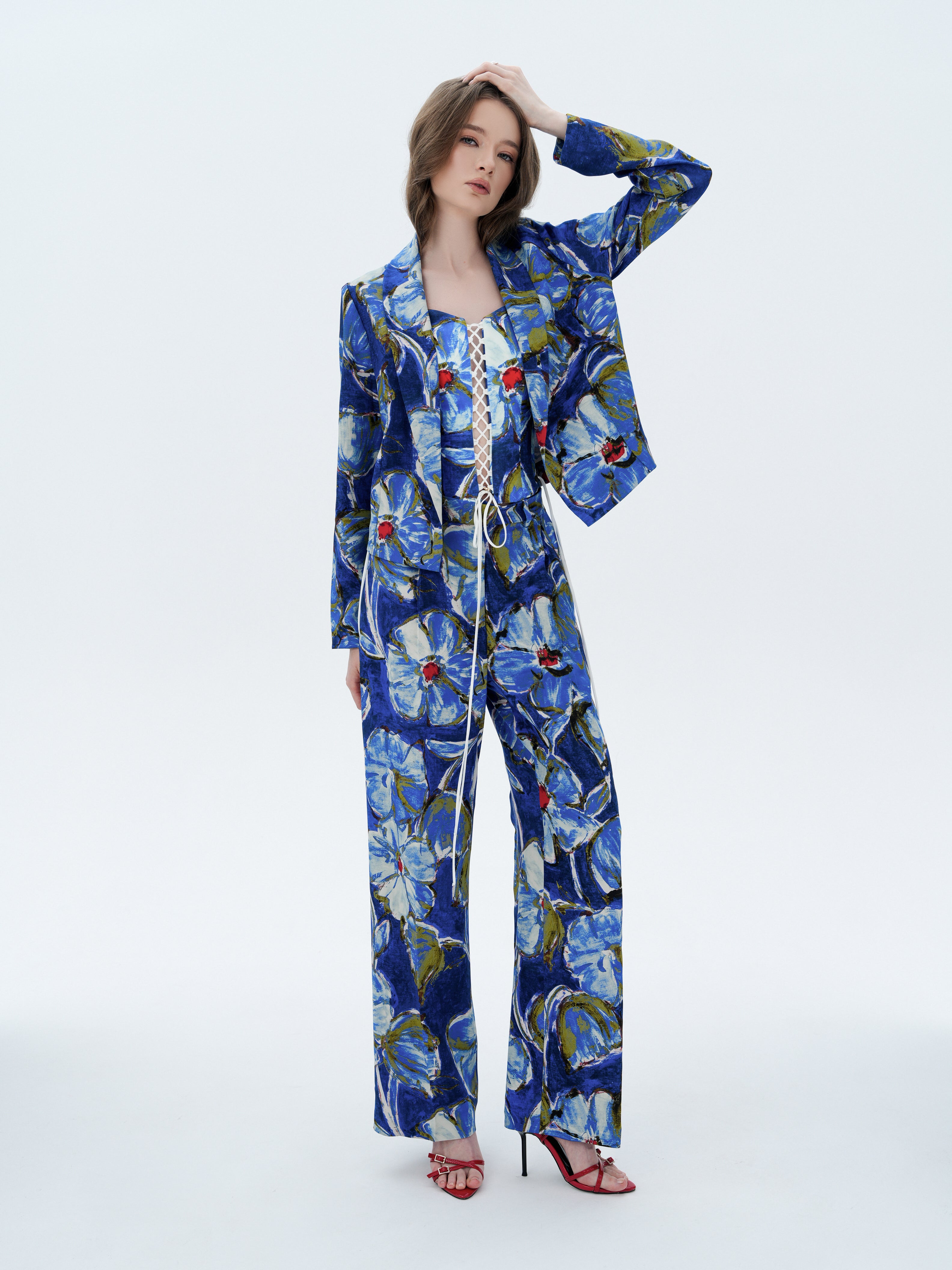 BLUE OF SILENCE ELSAVA TROUSERS