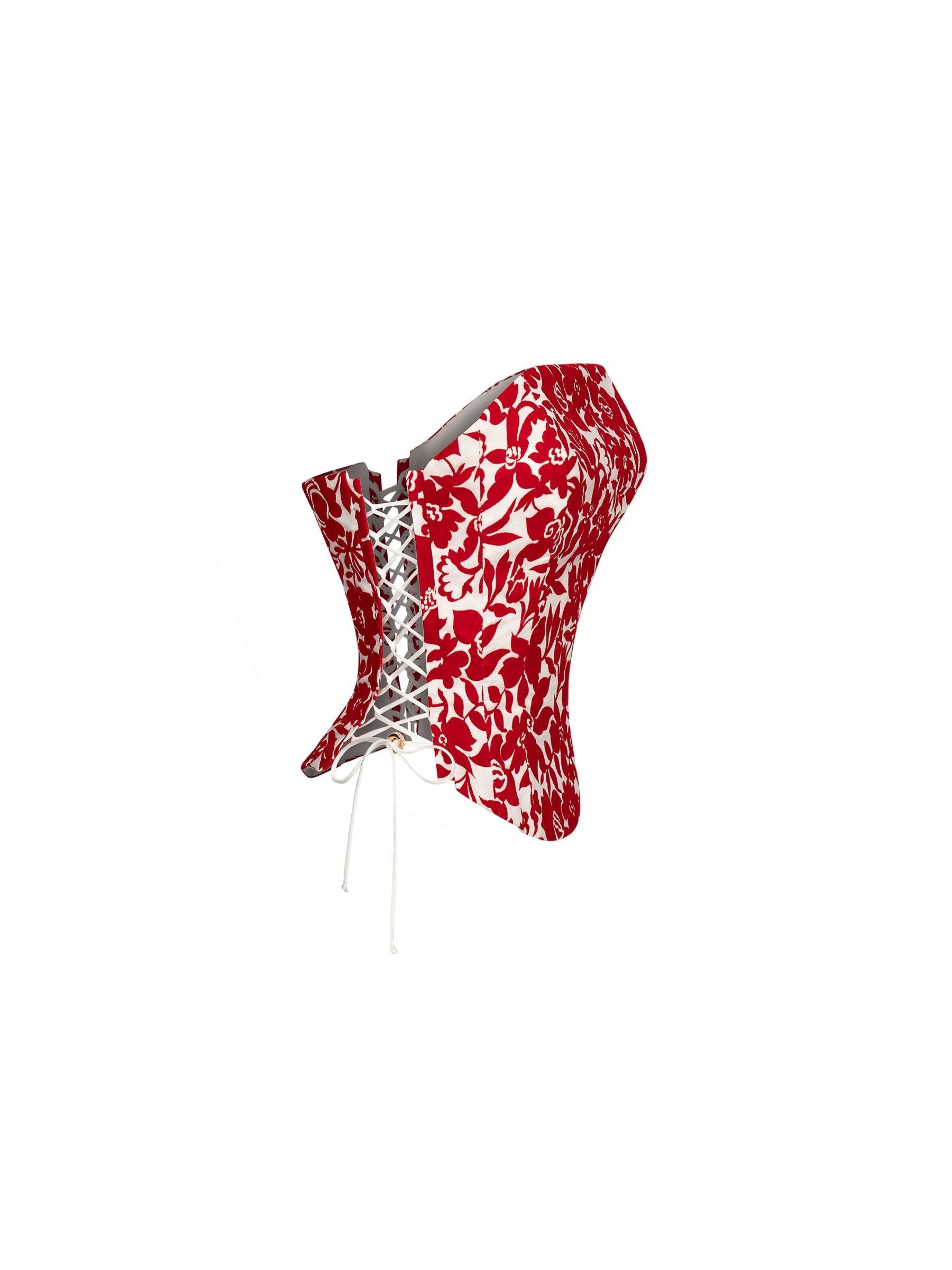 Velvet Flame Corset